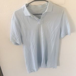 J Crew baby blue polo